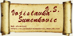 Vojislavka Šumenković vizit kartica